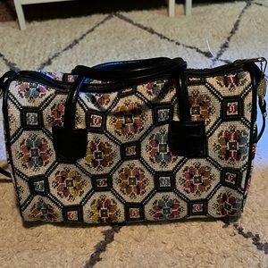Vintage Needlepoint Bag